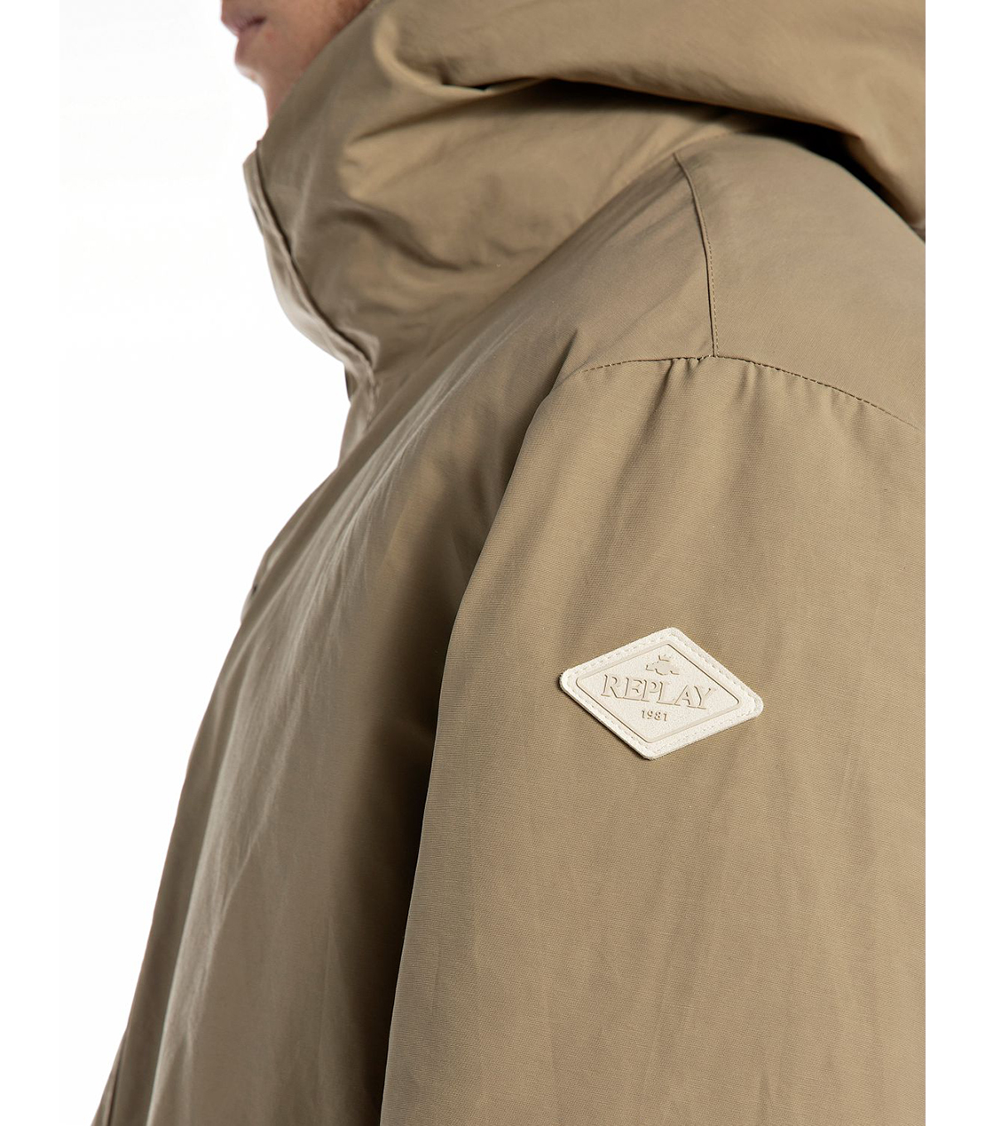 フード付きロングパデッドジャケット 詳細画像 ライトコーヒー 5